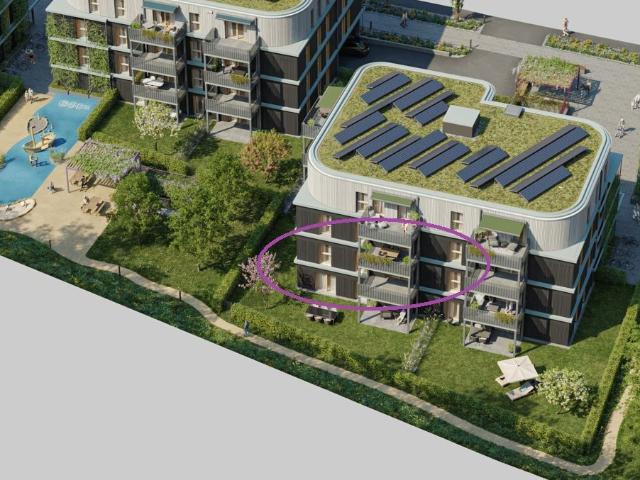 GRÜNE STADTVILLEN 3 Zimmer mit Balkon Holzbauweise | Ruhig Sonnig Grün | Provisionsfrei!