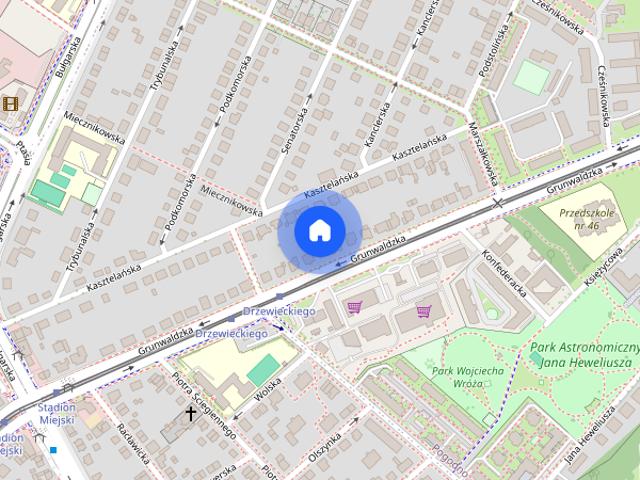 Grunwald wygodna kawalerka z dużym balkonem garaż w cenie