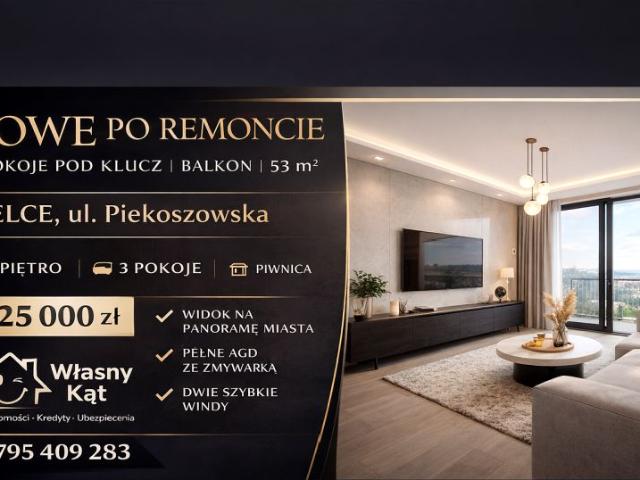 Grunwaldzka 53 m², Kielce