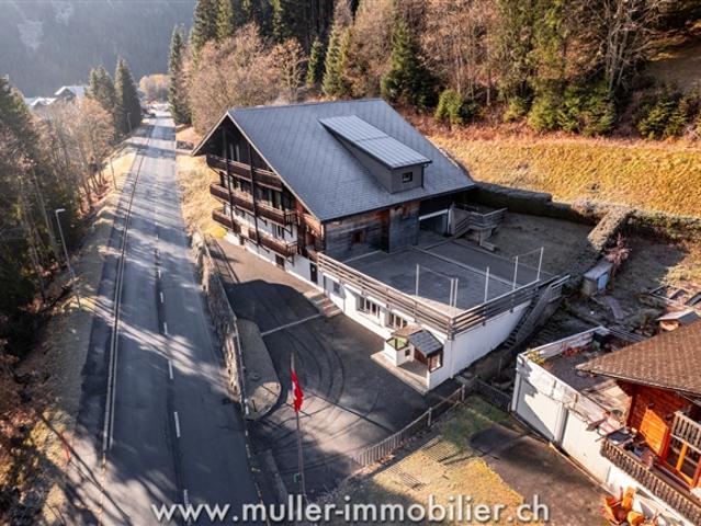 Gruppen Begrüssungs Chalet in Morgins bei den Portes du Soleil