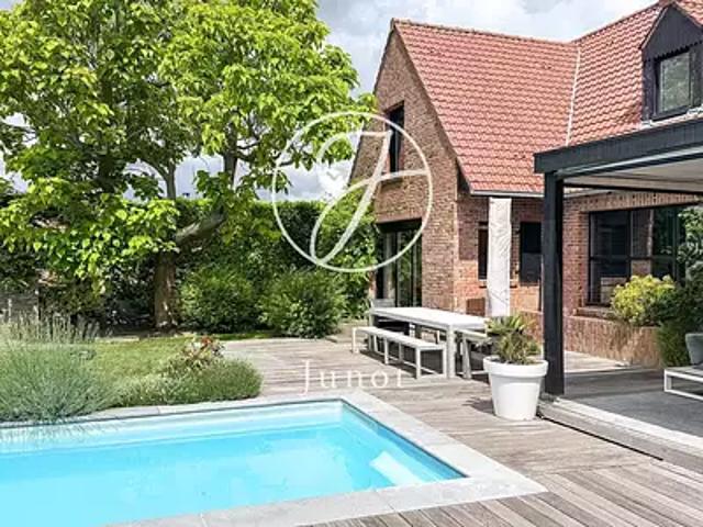 Gruson 59152 Achat / Vente maison 9 pièces t9 piscine
