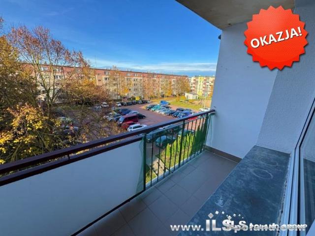 Umeblowane 2 pokoje z balkonem, centrum Gryfina