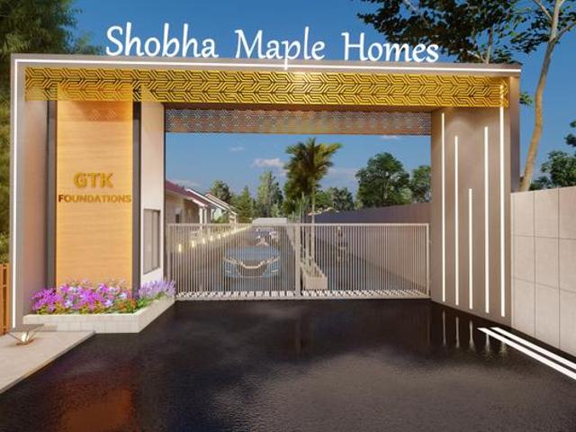 GTK Shobha Maple Homes,West Tambaram Residential Plot For Sale Chennai
