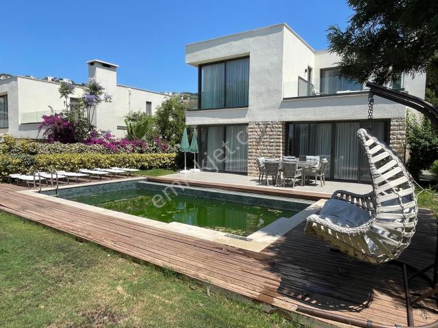Gümüşlük Koyunbaba'da Aylık Kiralık lüks Havuzlu Müstakil Villa