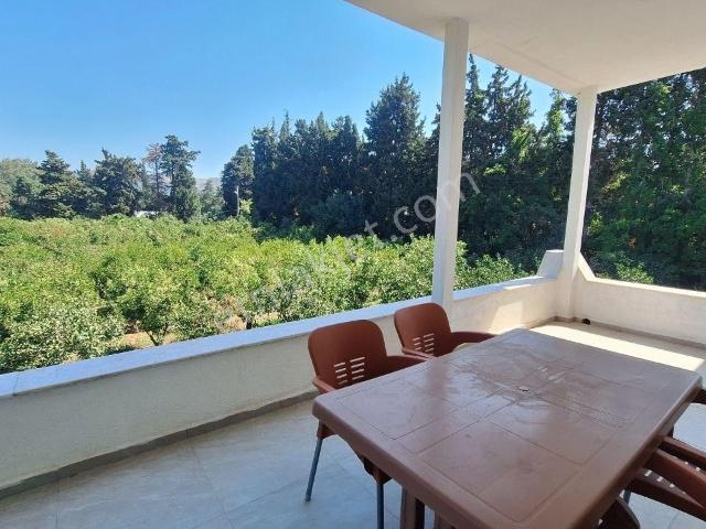 Gümüşlük'de 3 Dönüm Bahçe İçinde Eşyalı Kiralık 2+1 Daire