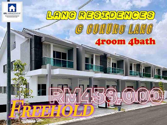 Gunung Lang Ipoh New Launch Freehold 2Storey Property