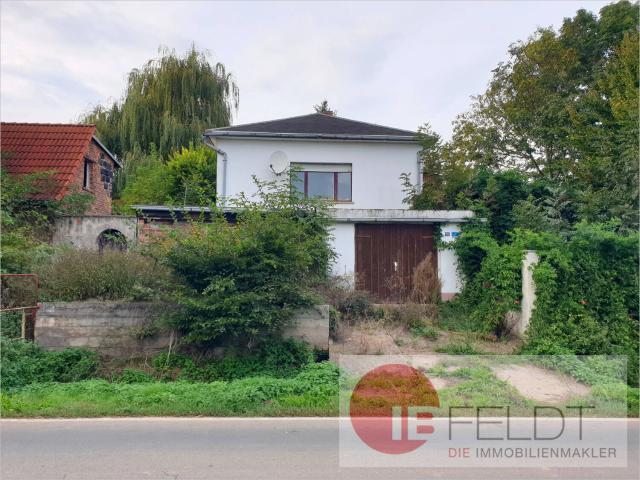 Günstige Gelegenheit für fleißige Hände Einfamilienhaus bei Hettstedt mit Garage, Anbau und Garten