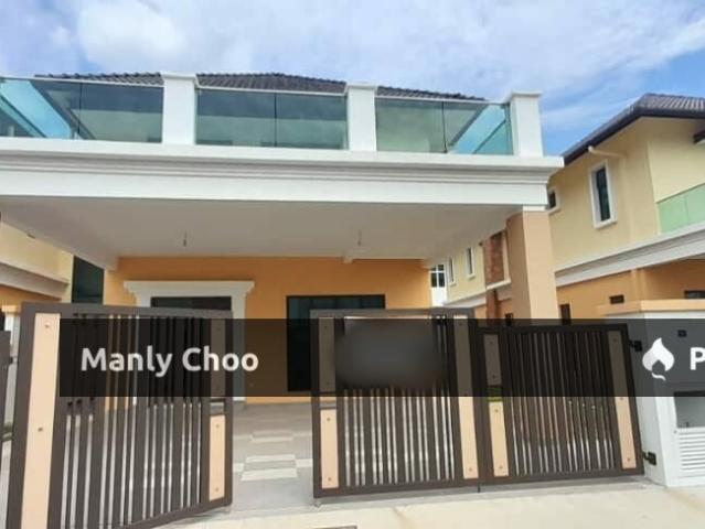 GUARDED 2 Storey Semi D Bertam Heights Alor Gajah nr Cheng Sg. Udang