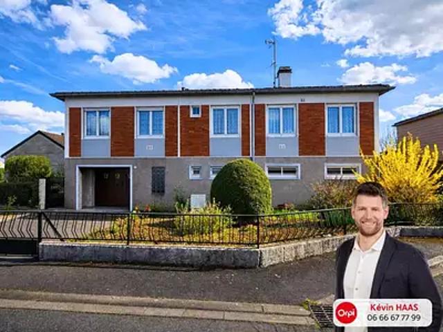 Guénange 57310 Achat / Vente maison 5 pièces t5 jardin terrasse
