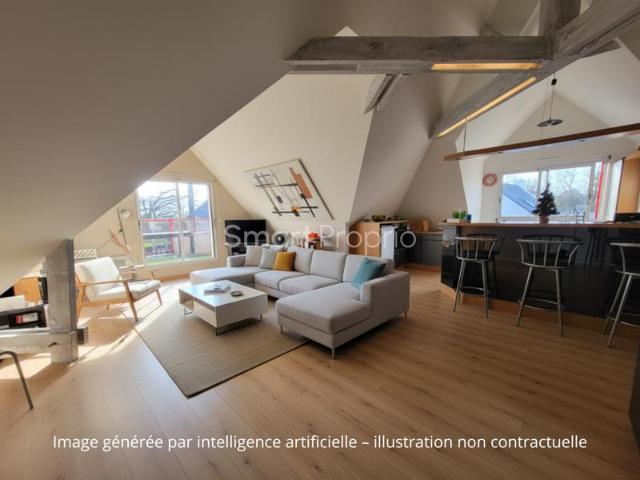 Guérande La Madeleine Appartement 3 pièces avec terrasse