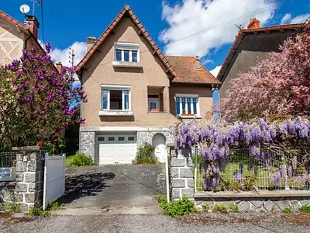 Guéret 23000 Achat / Vente maison 6 pièces t6