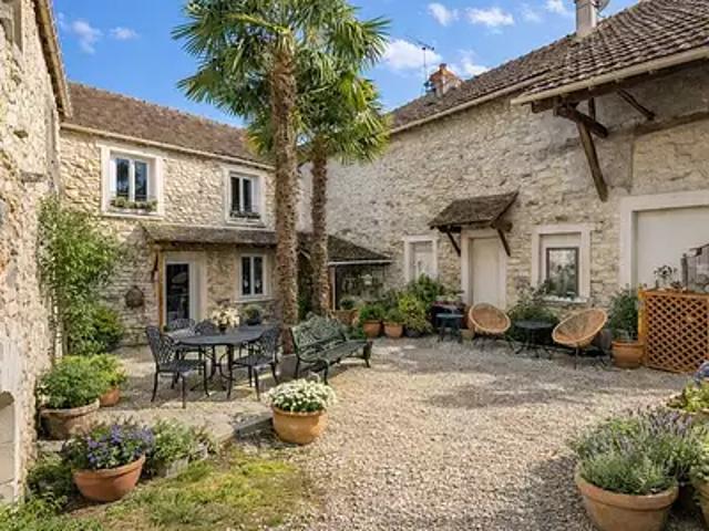 Guerville 78930 Achat / Vente maison 6 pièces t6 terrasse cave