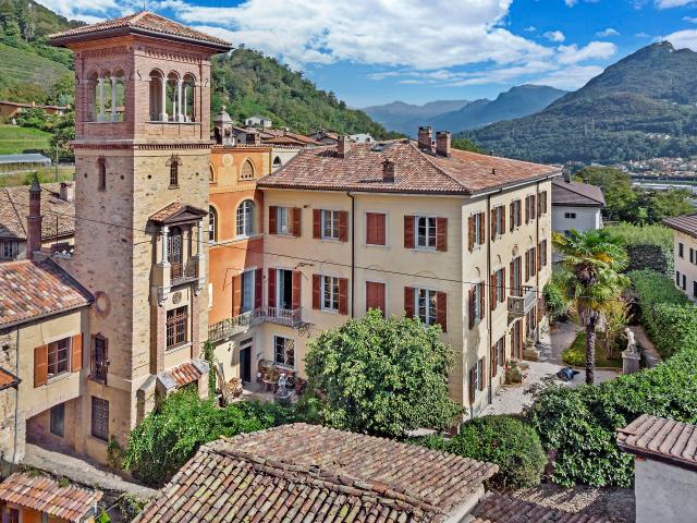 Guidini Castle Magnificent Historic Property in Collina d'Oro