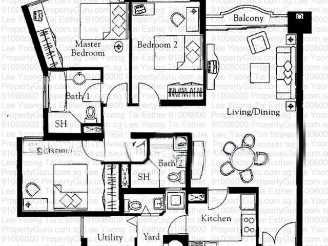 Guilin View D23, Condominium