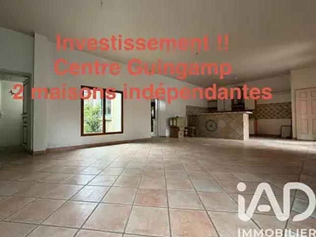 Guingamp 22200 Achat / Vente maison 9 pièces t9 parking