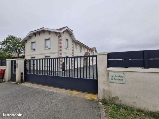 Gujan beau t3 avec jardin dans une residence de standing intimiste