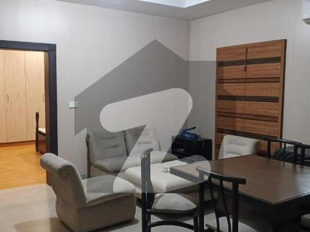 Gulberg Fully Furnished Ground Floor 1 Bedroom & D/ Kitchen Bath+ Car Parking Gulberg 3
