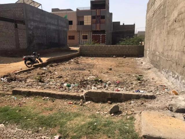 Gulistan e faisal plot no c 87 up for sale Karachi National Highway ID 58476