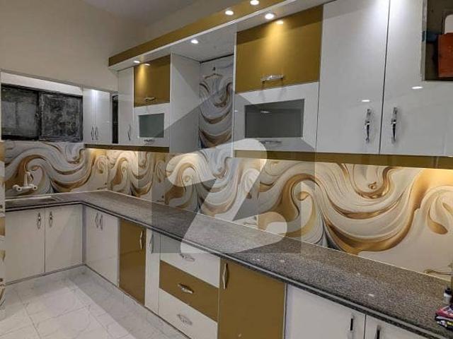 Gulistan E Johar Block 15 Flat For Sale UNIQUE CLASSIC MAIN ROAD PROJECT Leased 3 Bed Dd Sweet Water No Load Shedding