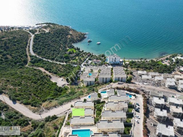 Güllük Havuzlu Site İçerisinde Deniz Manzaralı 2+1 Eşyalı Daire