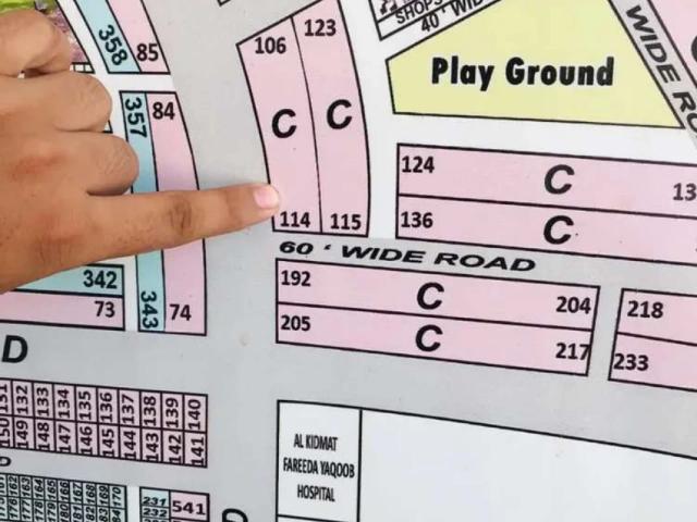 Gulshan e hadeed plot for sale Karachi Gulistan e Jauhar Block 13 ID 26984