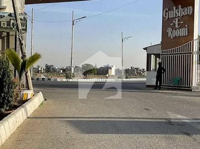 Gulshan e roomi corner plot