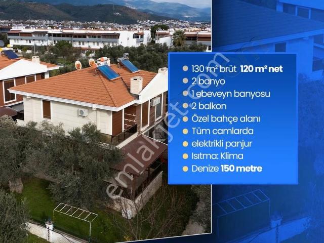 Güre'de Denize 150 Metre/ Müstakil Bahçeli Şık Villa