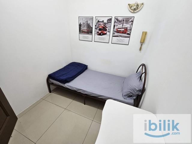 Gurney Park aircond furnish single room included utilities female only