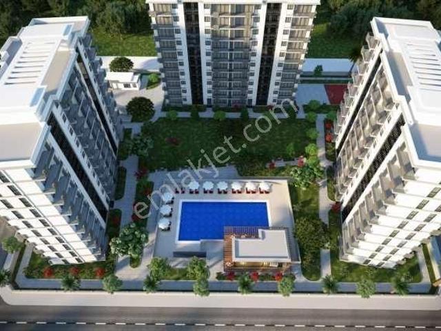 Gürselpaşada Havuzlu Site İçerisinde Bahçe Katı 1+1 Eşyalı Kiralık Daire