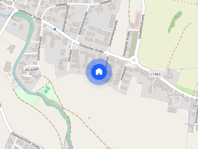 Gut aufgeteilte Mietwohnung mit Tiefgaragenplatz