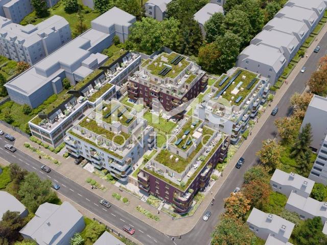 Gut aufgeteiltes Zweizimmer Apartment im City Green Neubau, Erstbezug ohne Provision