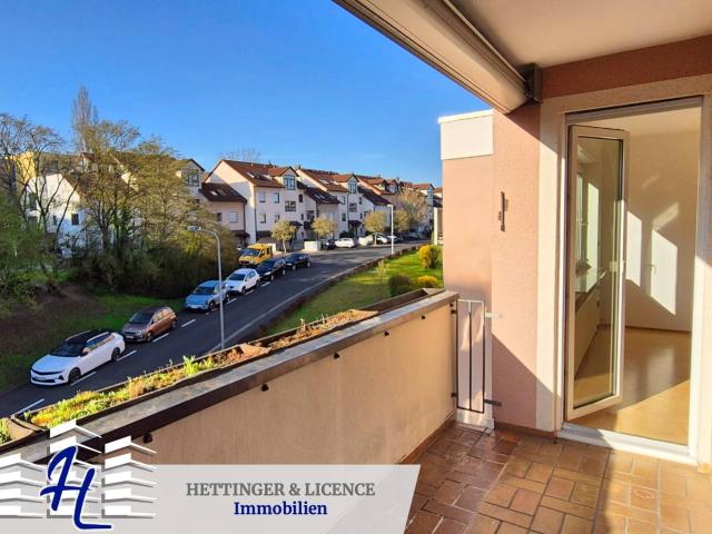 Gut geschnittene 4 Zimmer Wohnung mit sonniger Terrasse im Frauenland auf dem Mönchberg