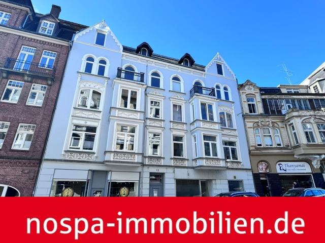 Gut vermietetes Mehrfamilienhaus mit Gewerbe Nähe Marienhölzung in Flensburg