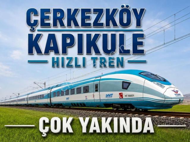 Güven'den Çerkezköy'de Yatırıma Uygun Emniyet Mevki Fırsat 1+1