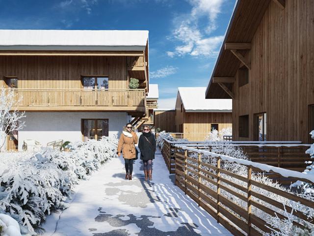 H201 Appartement 3 pièces 58m² avec Balcon + Garage + Parkin. 58m² Morzine Avoriaz