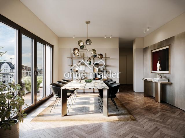 H9 Penthouse 1 → Luxuriöses Penthouse mit Dachterrasse und Panoramablick