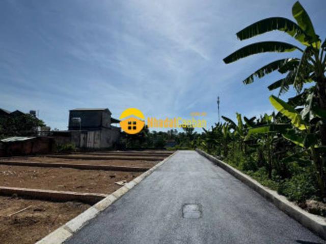 Hơn 2 tỷ sở hữu ngay lô đất dt 100m2, full thổ cư, mt hơn 6m tại cánh chủ bình yên, sát cnc hòa lạc