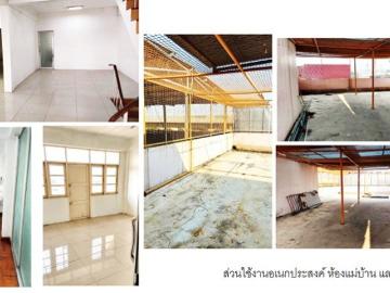 ให้เช่าอาคารพาณิชย์ 2 คูหาเชื่อมต่อกัน 4ชั้น ทำเลเยี่ยมติดถนนติวานนท์ ใกล้แหล่งชุมชน ห้างบิ๊กซี และรถไฟฟ้าMRTสถานีกระทรวงสาธารณสุข