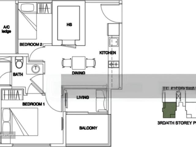 H Residences D15, Apartment