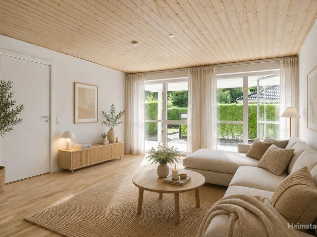 Nyrenoveret rækkehus til leje i Hammerum – Moderne bolig med plads til hele familien