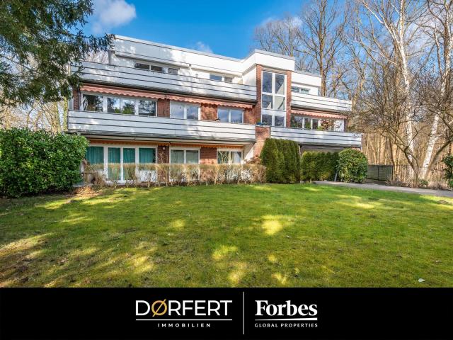Hamburg Wellingsbüttel | Sanierte 3 Zimmer Whg. mit direktem Alsterblick, Balkon zur Alster & TG