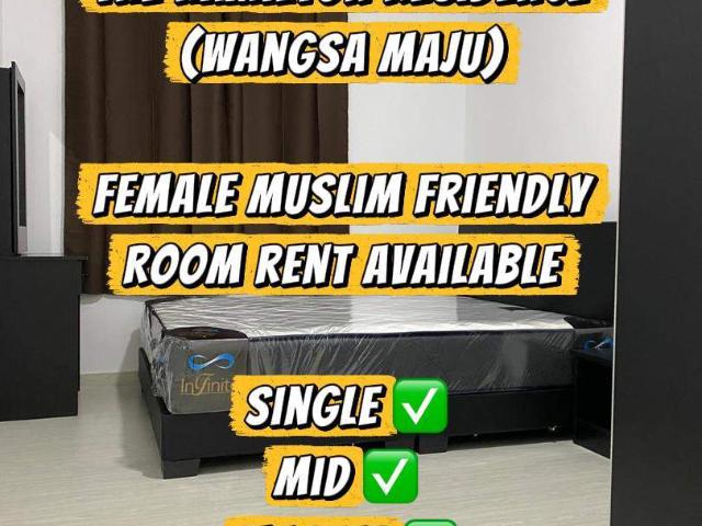 Hamilton Wangsa Maju | 5 mins Sri Rampai LRT, PV9 & Danau Kota