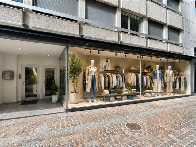 Handelsarkade im Herzen der Altstadt von Sitten