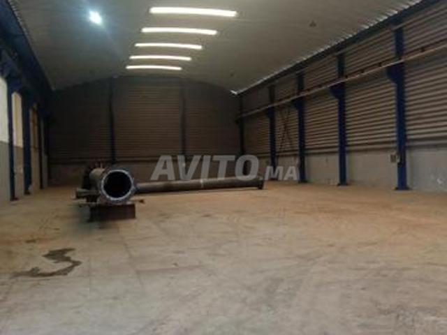 Hangar 1000m2 terrain 1400m2 el hraouiyine