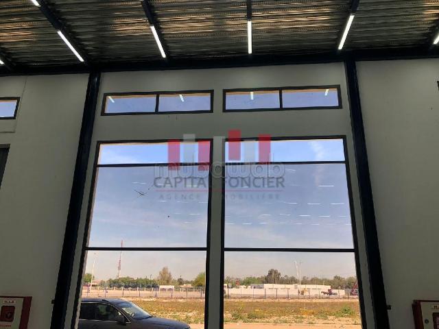 Hangar neuf de 1200 m de surface exploitable aux meilleures normes internationales a la location au sein du parc industriel Sapino idéal pour entreposage
