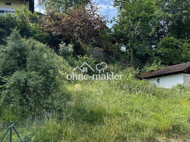 Hanggrundstück für Neubau EFH im Herzen Feldafings