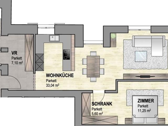 Habe die Ehre! 2 Zimmer Wohnung in der Villa Herzfeld in Bad Ischl!