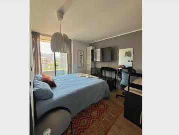 Habitación con baño privado y closet en barrio Italia