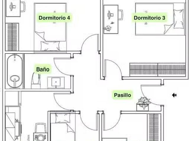 Habitación en Calle de Italia, Delicias