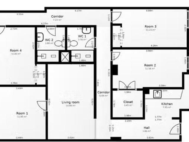 Habitación en Calle del Comercio, Retiro